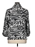 Zenergy by Chico's Animal Print White Windbreaker Size XL (3) - photo 2