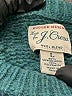 J.Crew Teal Wool Pullover Sweater Size L - photo 7
