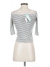 En Creme Silver 3/4 Sleeve Top Size XS - photo 2