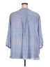 Not Your Daughter's Jeans 100% Polyester Blue 3/4 Sleeve Blouse Size 3X - photo 2