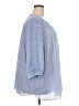 Not Your Daughter's Jeans 100% Polyester Blue 3/4 Sleeve Blouse Size 3X - photo 4
