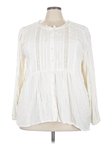 Torrid Long Sleeve Blouse (view 1)