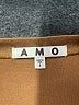AMO 100% Cotton Brown Cardigan Size S - photo 7