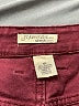St. John's Bay Burgundy Jeans Size 10 - photo 7