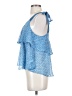 Allison Blue Sleeveless Blouse Size XS - photo 5