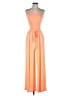 Zenana Color Block Orange Jumpsuit Size L - photo 1