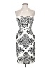 B. Darlin Graphic White Cocktail Dress Size 1 - 2 - photo 1