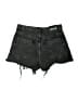Zara Black Denim Shorts Size 6 - photo 2