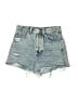Zara Blue Denim Shorts Size 6 - photo 1