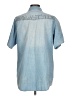 Democracy Blue Short Sleeve Button-Down Shirt Size L - photo 2