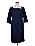 Kay Unger Blue Cocktail Dress Size 16 - photo 1