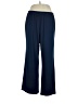 Oleg Cassini Solid Blue Casual Pants Size 16 - photo 1