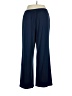 Oleg Cassini Solid Blue Casual Pants Size 16 - photo 2