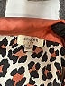 Umgee 100% Polyester Animal Print Pink Short Sleeve Blouse Size S - photo 7