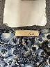 Lush 100% Polyester Graphic Blue Romper Size M - photo 4