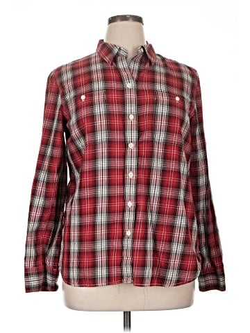 Lauren Jeans Co. Long Sleeve Button-Down Shirt (view 1)