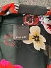 Pinko 100% Viscose Floral Black Long Sleeve Blouse Size 2 - photo 7