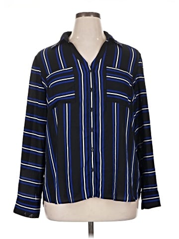 Express Long Sleeve Blouse (view 1)