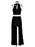 Wrapper Color Block Black Jumpsuit Size 14 - photo 2