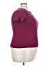 August Silk Burgundy Short Sleeve Top Size 2X - photo 4