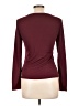 Shein Burgundy Long Sleeve Henley Size L - photo 2