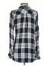 Rails 100% Rayon Plaid Black Long Sleeve Button-Down Shirt Size S - photo 2