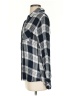 Rails 100% Rayon Plaid Black Long Sleeve Button-Down Shirt Size S - photo 5