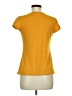 Belle Du Jour Yellow Short Sleeve Top Size M - photo 2