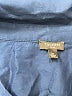 Talbots 100% Cotton Color Block Blue Short Sleeve Blouse Size Lg Petite - photo 7
