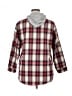 Zaful Plaid Red Fleece Size XL - photo 2