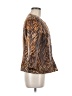 Coldwater Creek Animal Print Brown Blazer Size 8 - photo 4