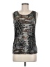 Erin London Silver Tank Top Size M - photo 1