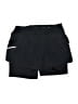 Athleta Solid Black Athletic Shorts Size S - photo 2
