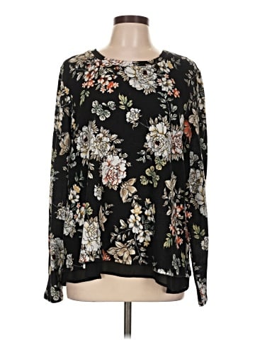 Bobeau Long Sleeve Blouse (view 1)