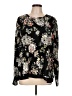 Bobeau Black Long Sleeve Blouse Size L - photo 1