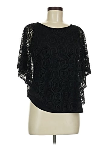NY Collection Short Sleeve Blouse (view 1)