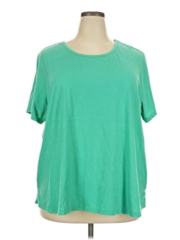 LOGO by Lori Goldstein Short Sleeve T-Shirt (view 1)