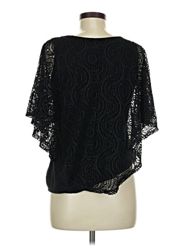 NY Collection Short Sleeve Blouse (view 2)