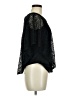 NY Collection Black Short Sleeve Blouse Size M (estimated) - photo 4