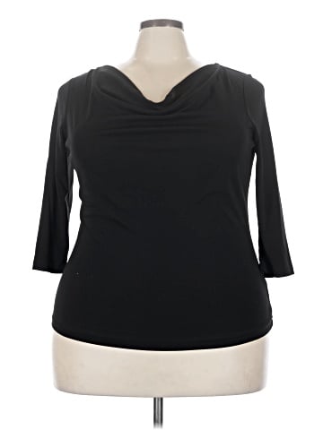 Lauren by Ralph Lauren 3/4 Sleeve T-Shirt (view 1)