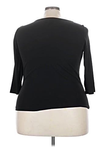Lauren by Ralph Lauren 3/4 Sleeve T-Shirt (view 2)