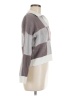 Debut Checkered-gingham Gray Pullover Sweater Size M - photo 4