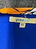 Global Desi 100% Polyester Graphic Blue Casual Dress Size XS - photo 7