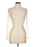 Romwe Ivory Long Sleeve Blouse Size L - photo 1