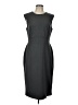Express Solid Gray Casual Dress Size L - photo 1
