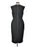 Express Solid Gray Casual Dress Size L - photo 2