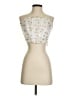 Tic : Toc 100% Polyester Ivory Sleeveless Blouse Size S - photo 1