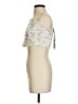 Tic : Toc 100% Polyester Ivory Sleeveless Blouse Size S - photo 5
