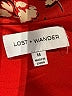 Lost + Wander 100% Polyester Red Casual Dress Size M - photo 7