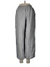 Flax 100% Linen Solid Gray Linen Pants Size 6 (S) - photo 2